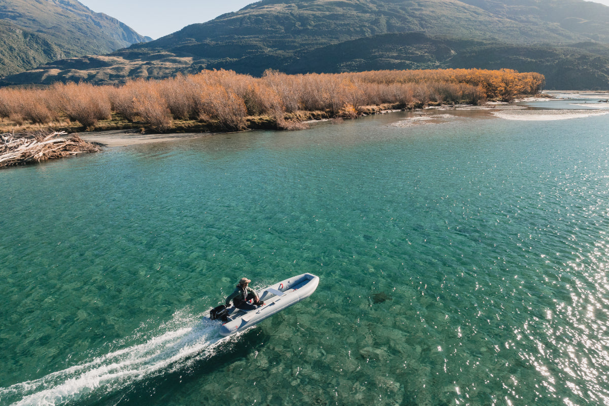 True Kit Tactician - portable river fishing boat - 1 person