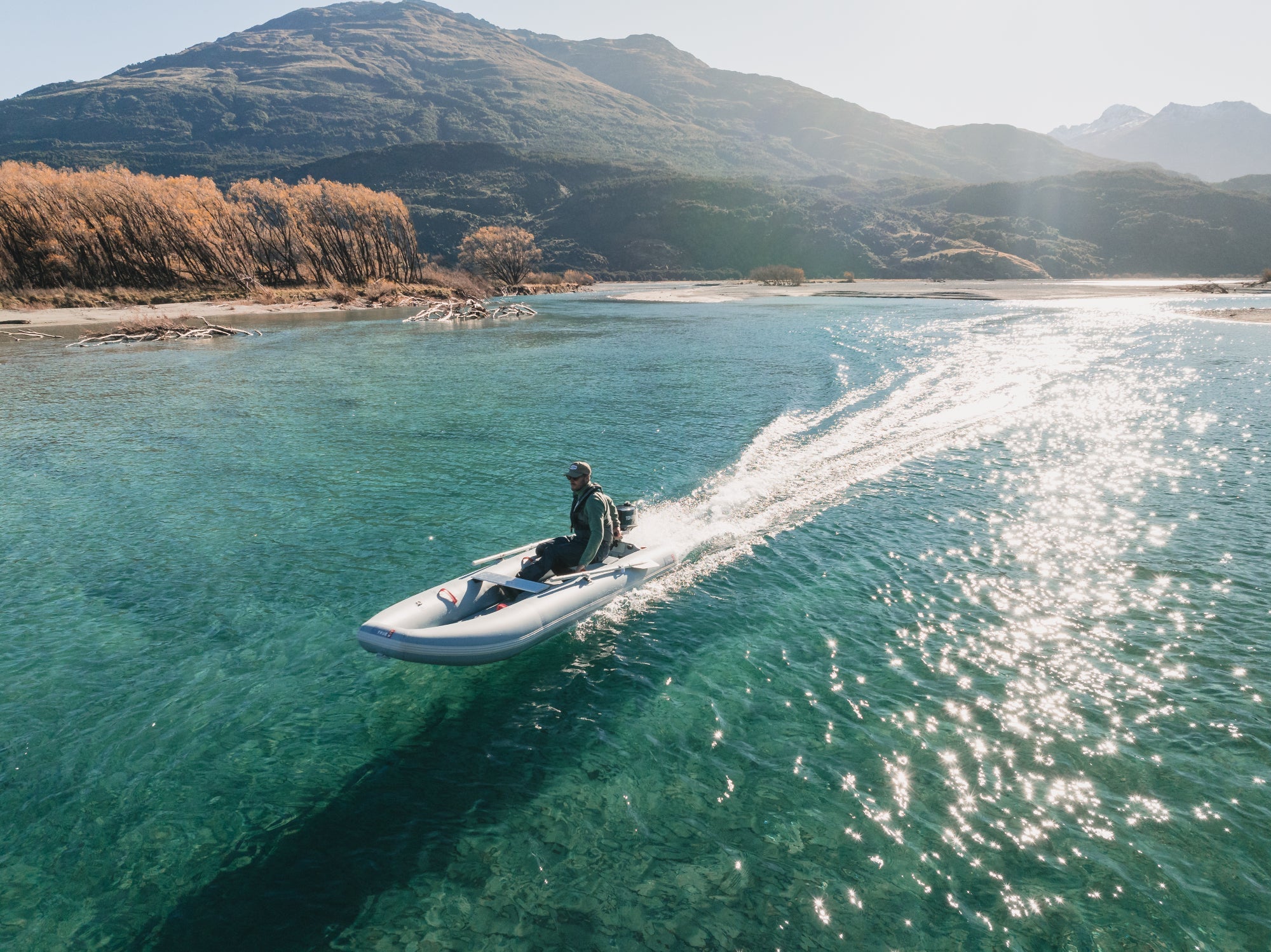True Kit Tactician - 1 person boat - inflatable fishing kayak - portable boat