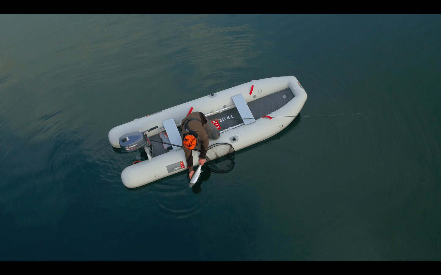 True Kit Tactician - inflatable fishing kayak - portable fishing boat