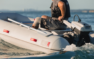Electric Outboard Demonstration on True Kit Inflatable Boats