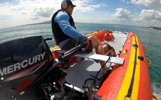 Mercury used as the right outboard motor for True Kit inflatbale Boat