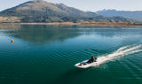 True Kit Tactician - inflatable fishing kayak - river fishing mission