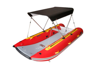 True Kit Bimini - highest quality small boat bimini in the world.  100% UV proof and waterproof.  Built to protect you from the elements and withstand the elements