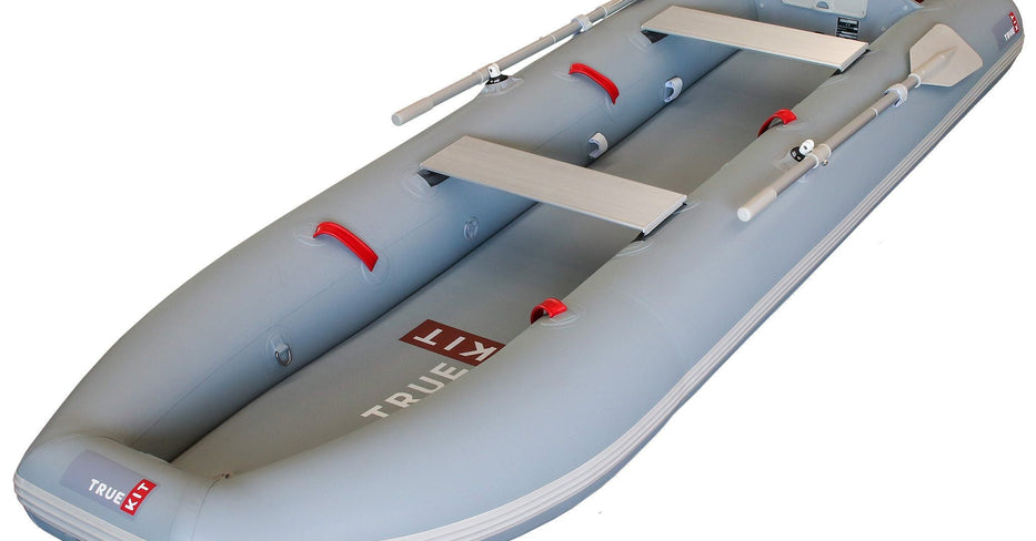 Inflatable Fishing Kayak - True Kit Tactician - portable inflatable boat