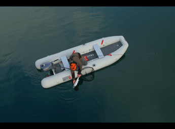 True Kit Tactician - inflatable fishing kayak - portable fishing boat
