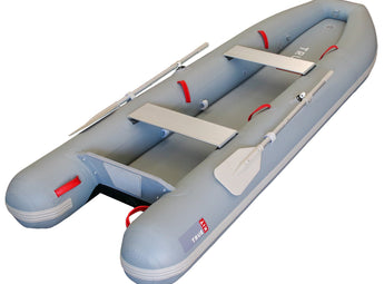 Inflatable Fishing Kayak - True Kit Tactician - portable inflatable boat